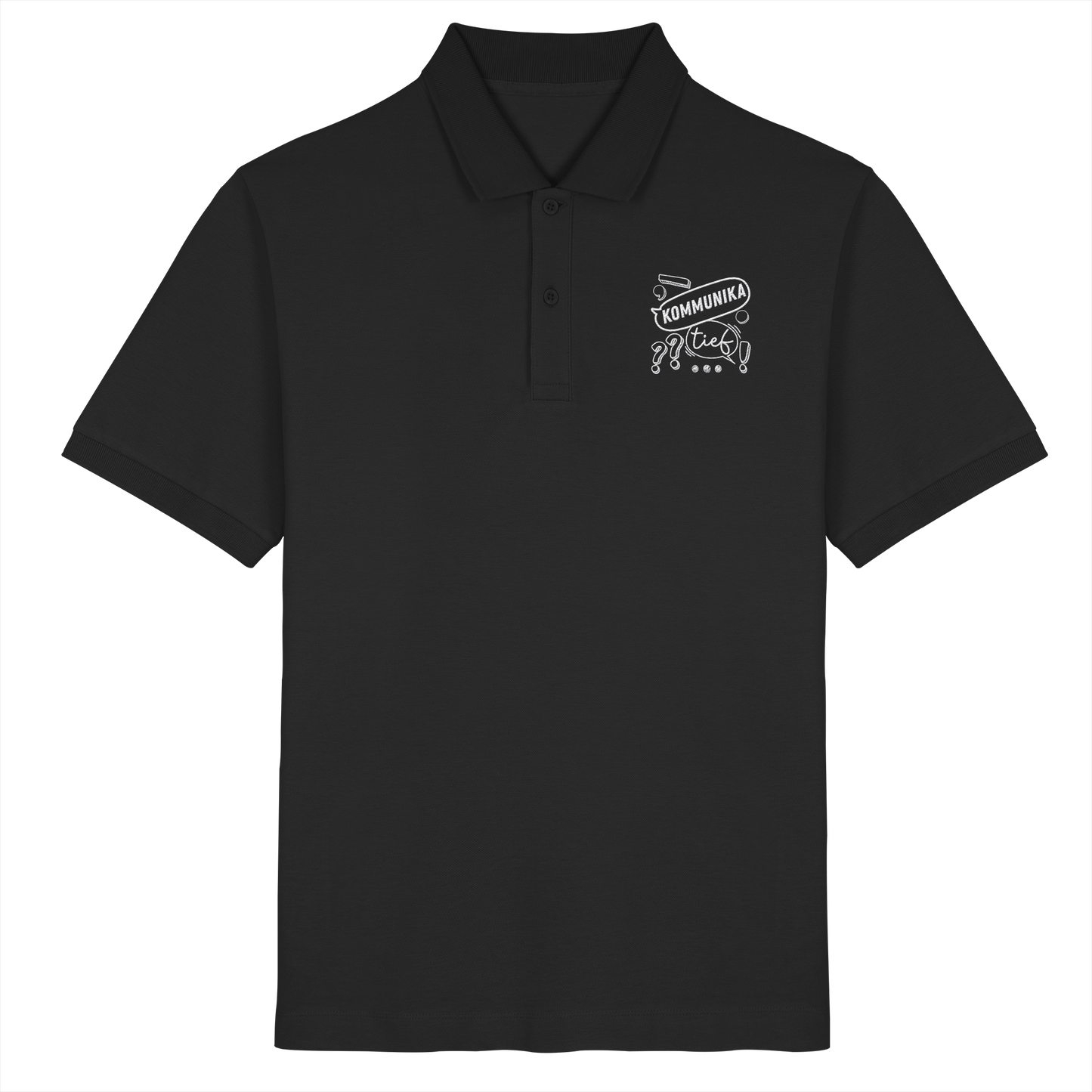 KommunikaTIEF - Organic Poloshirt (Stick)
