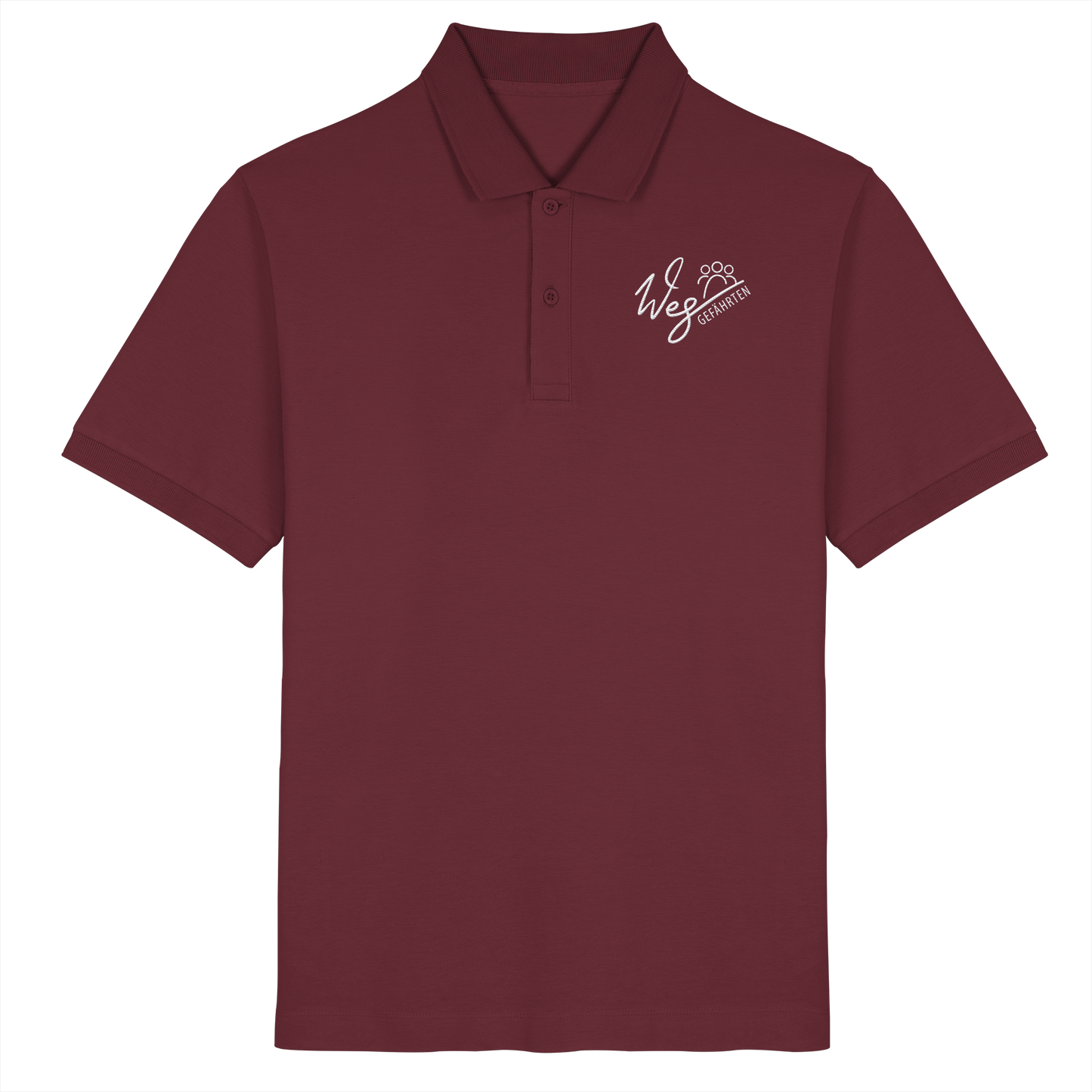 Weggefährten - Organic Poloshirt (Stick)