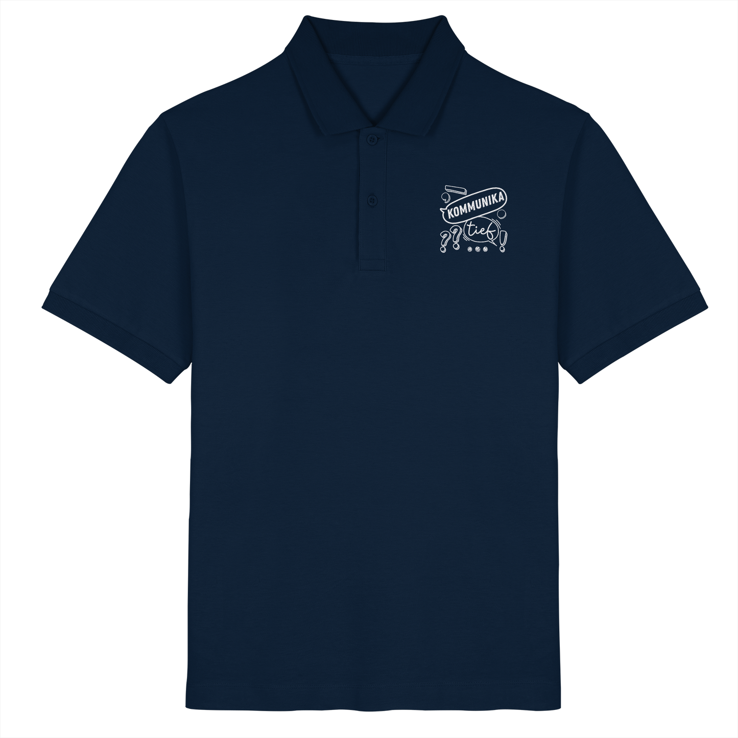 KommunikaTIEF - Organic Poloshirt (Stick)