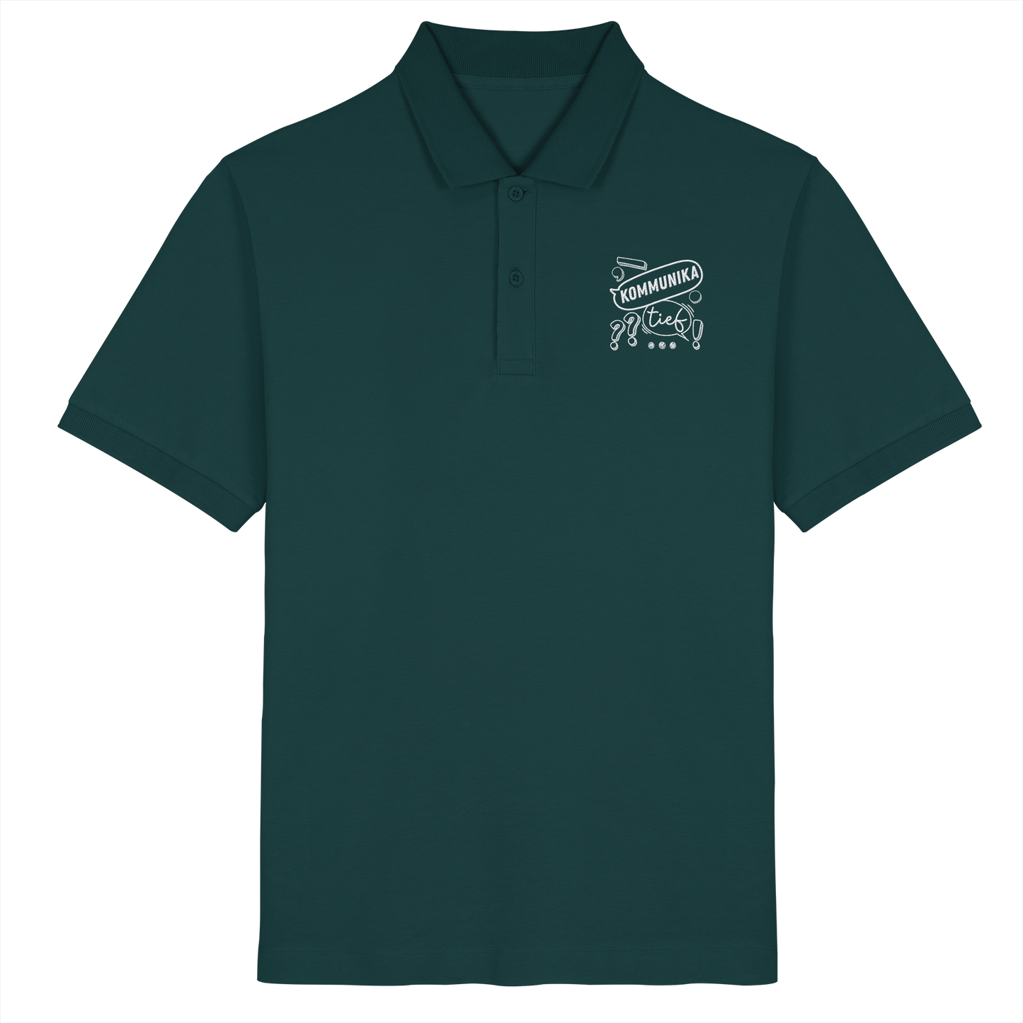 KommunikaTIEF - Organic Poloshirt (Stick)