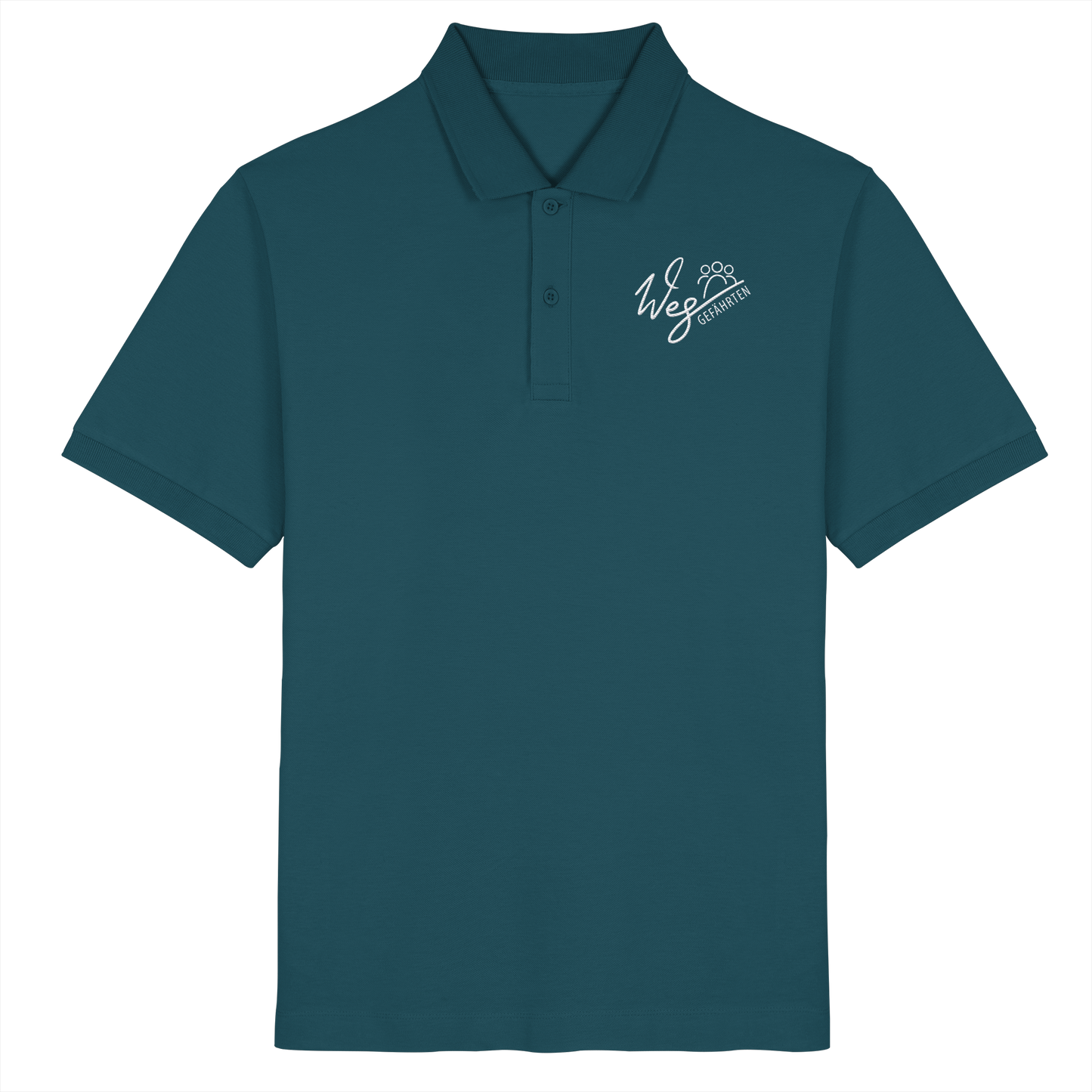 Weggefährten - Organic Poloshirt (Stick)