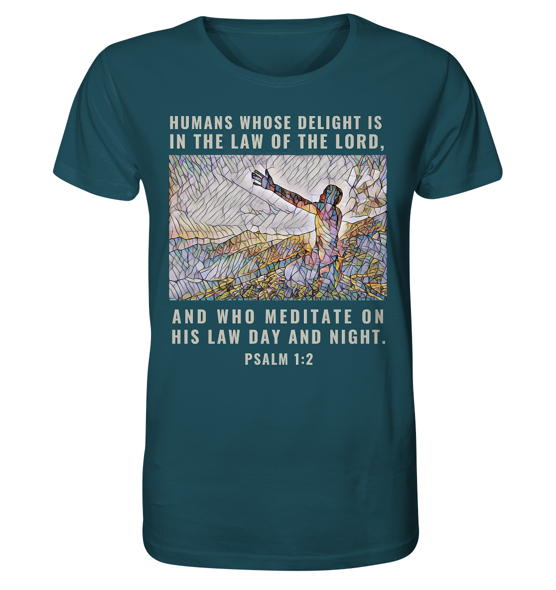 Psalm 1:2 -Organic Shirt - Weggefährten Mindset