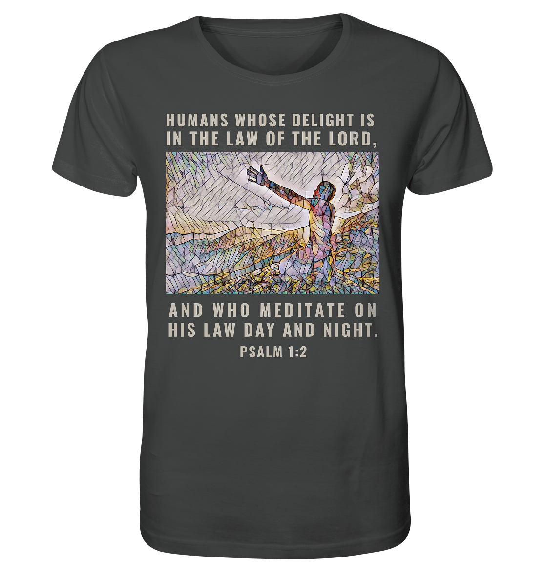 Psalm 1:2 -Organic Shirt - Weggefährten Mindset