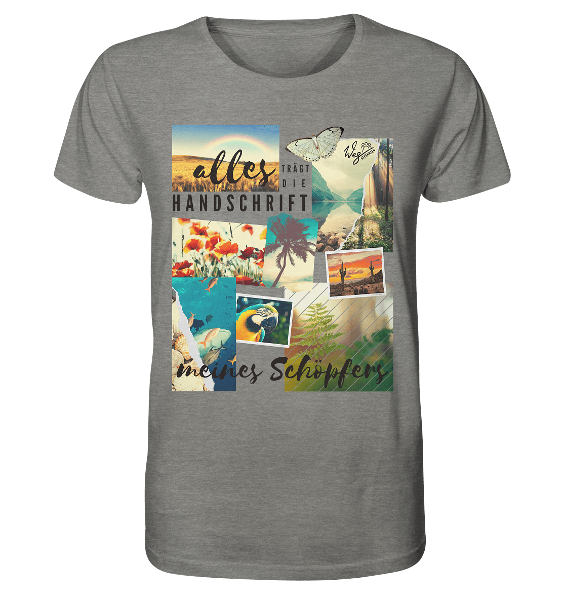 Handschrift des Schöpfers - Organic Shirt - Weggefährten Mindset