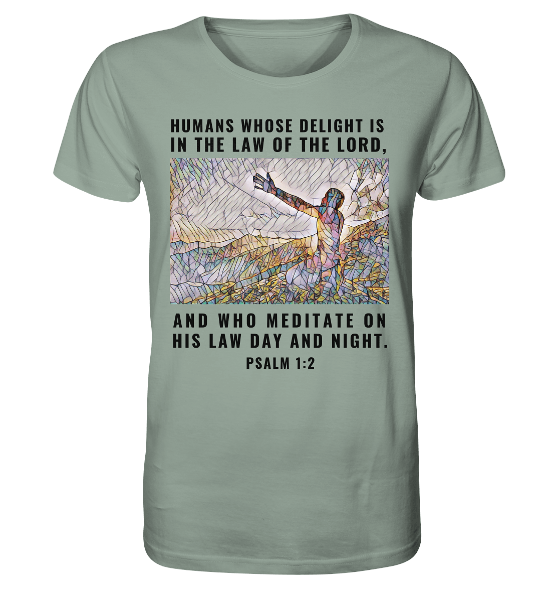 Psalm 1:2 - Organic Shirt - Weggefährten Mindset