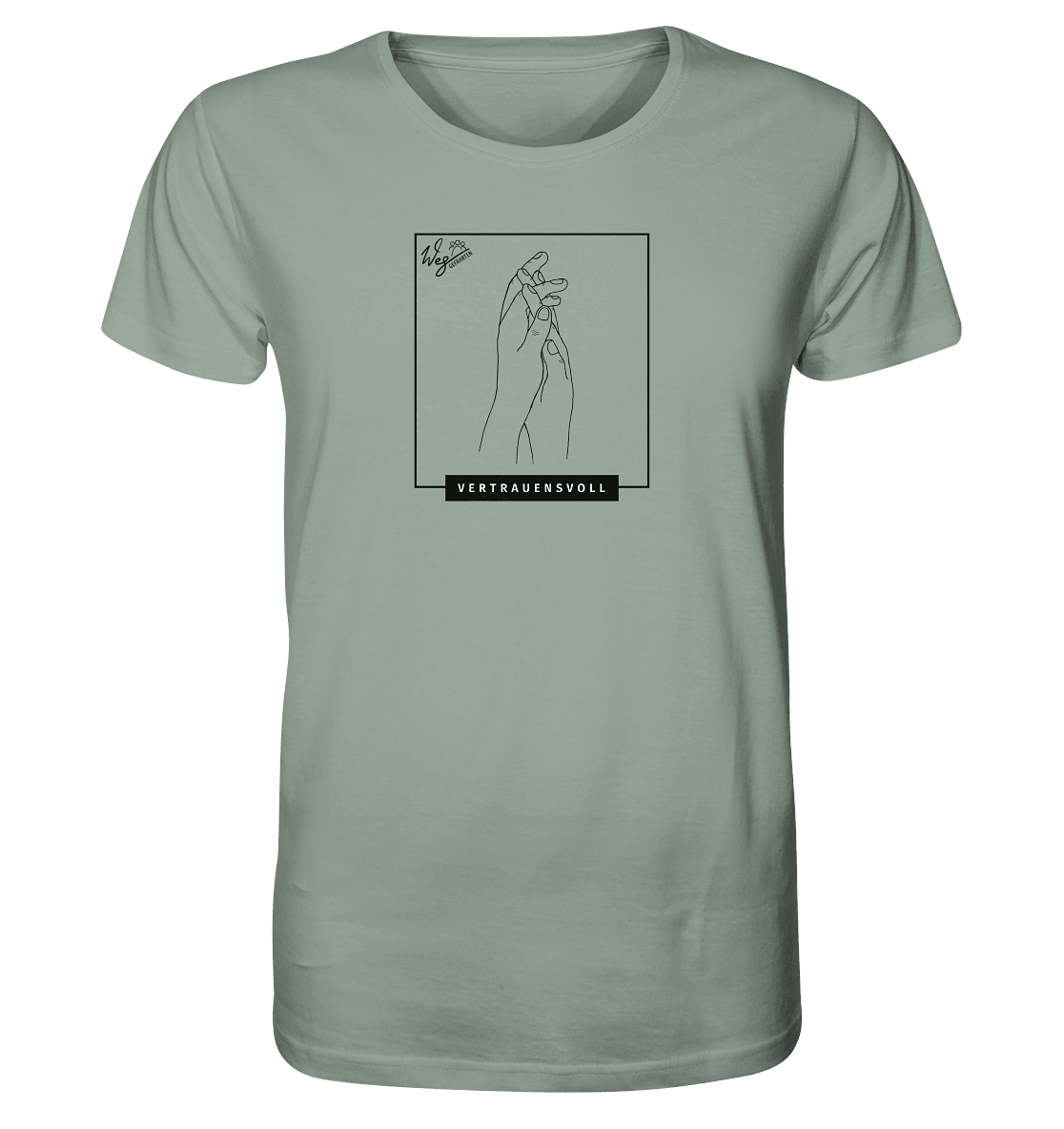 Vertrauensvoll - Organic Shirt - Weggefährten Mindset