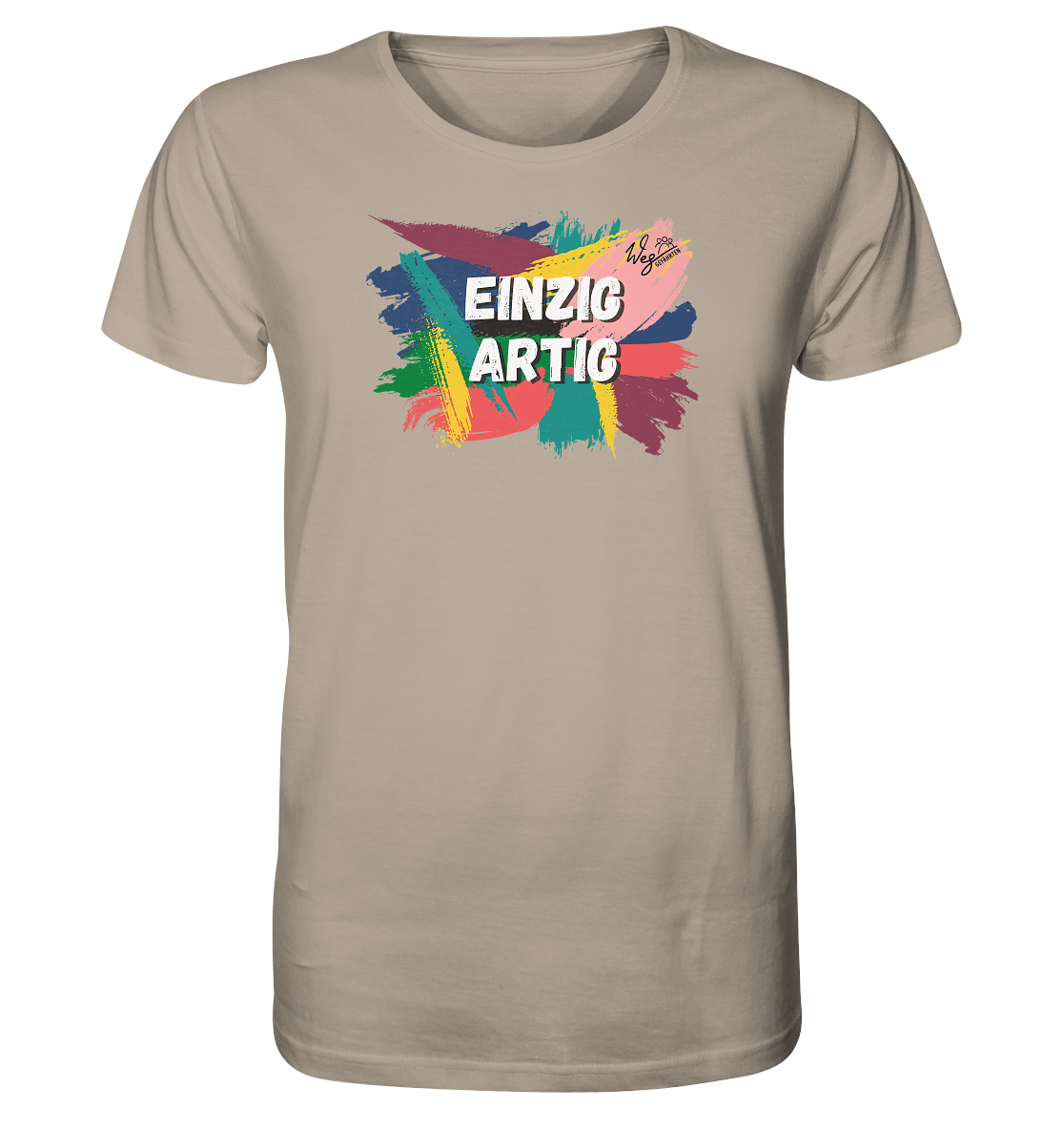 Einzigartig - Organic Shirt - Weggefährten Mindset