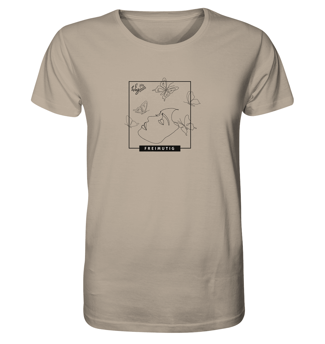 Freimutig - Organic Shirt - Weggefährten Mindset