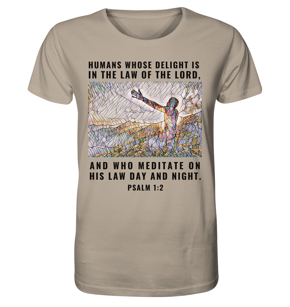 Psalm 1:2 - Organic Shirt - Weggefährten Mindset