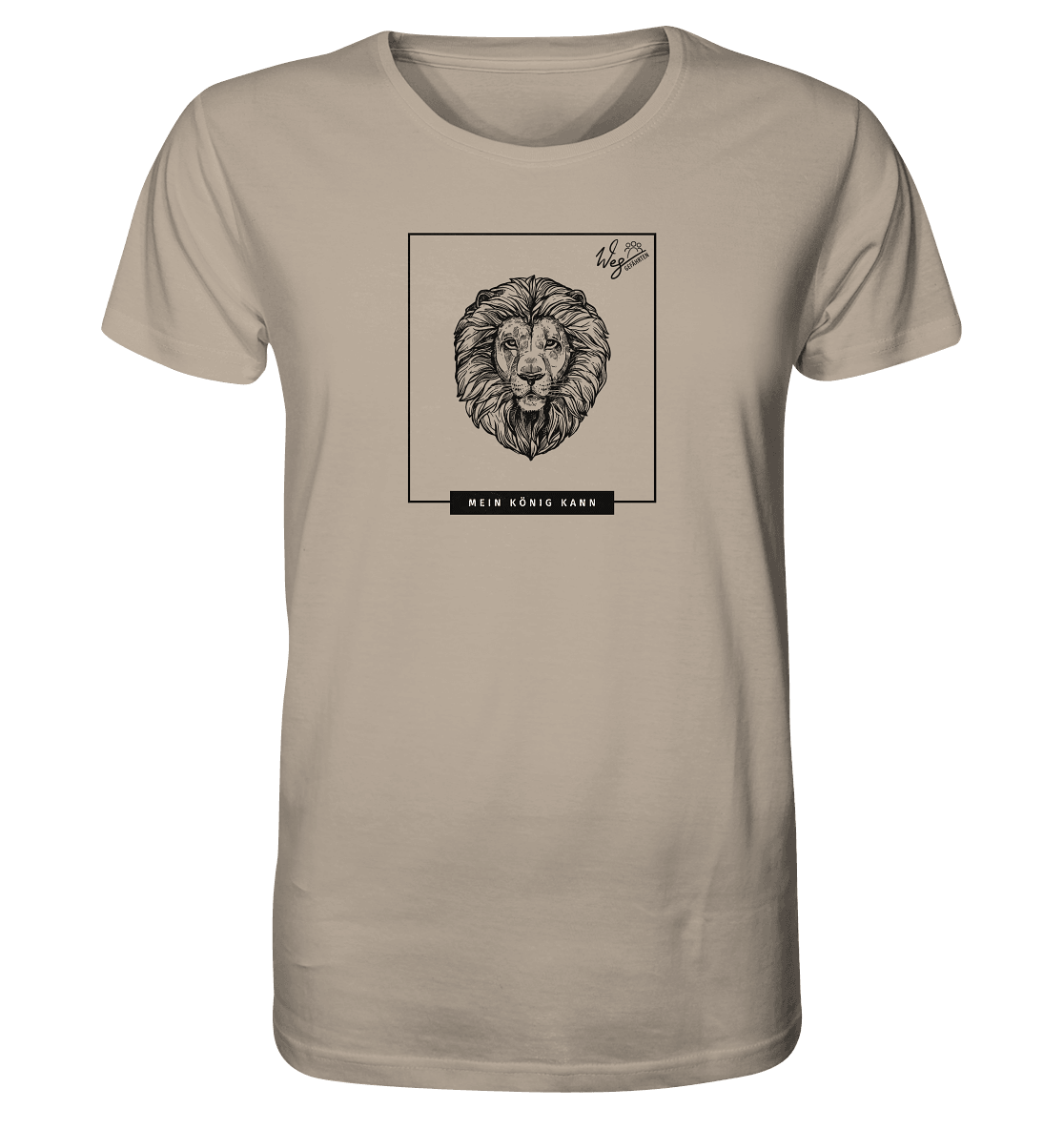 Mein König kann - Organic Shirt - Weggefährten Mindset