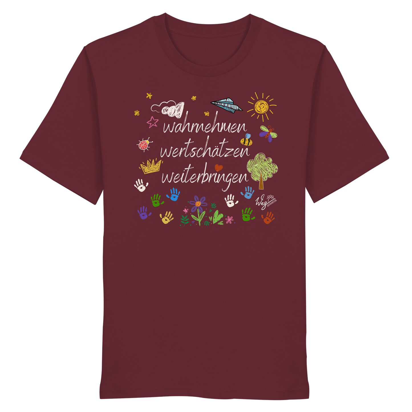 WERTE bunt - Tanja (NICHT Veröffentlichen) - Organic Shirt.