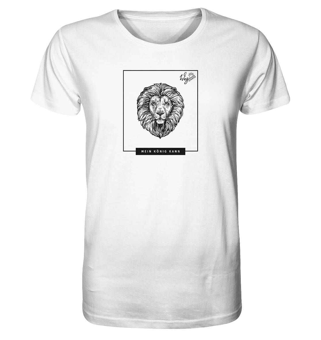 Mein König kann - Organic Shirt - Weggefährten Mindset