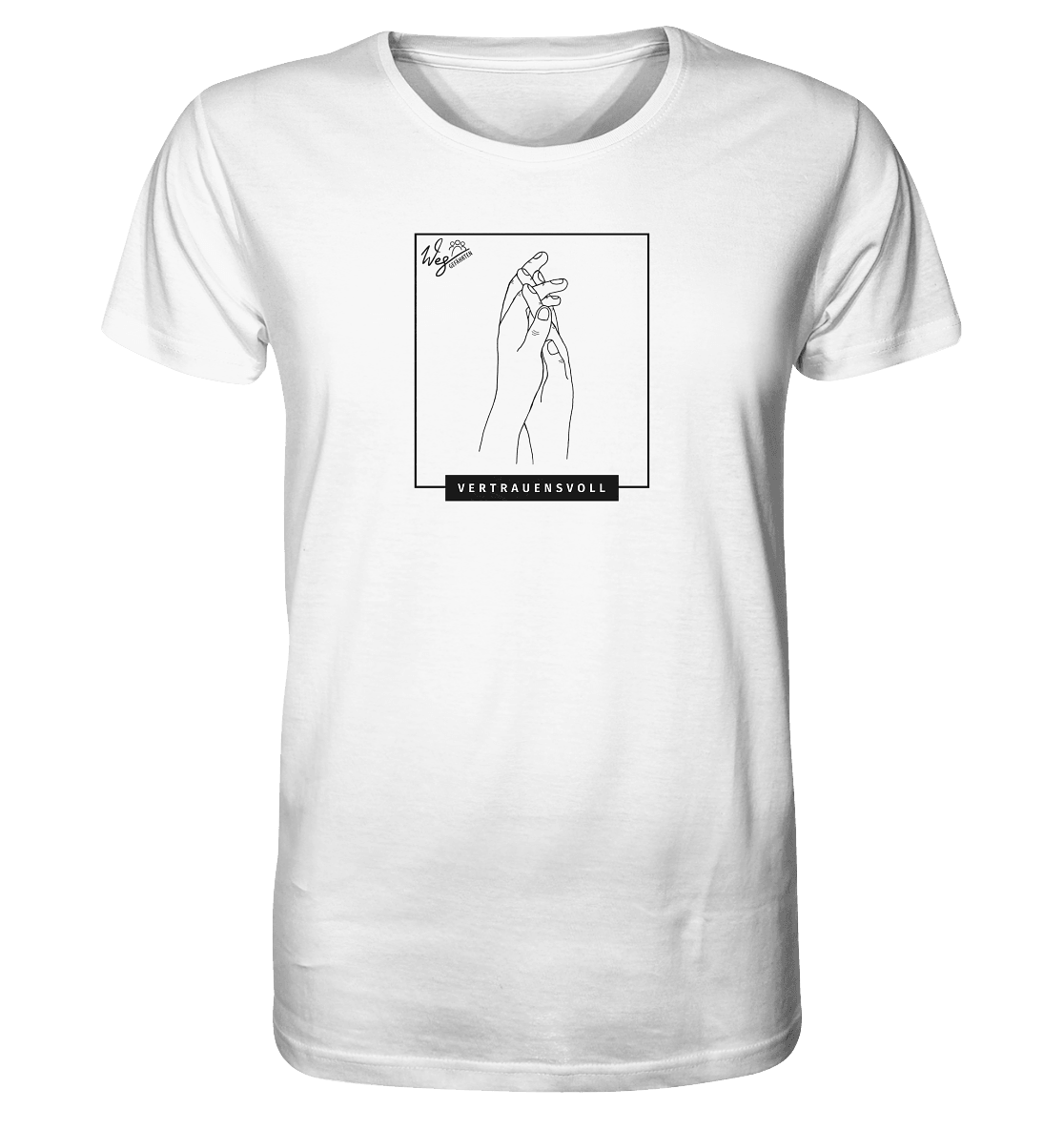 Vertrauensvoll - Organic Shirt - Weggefährten Mindset