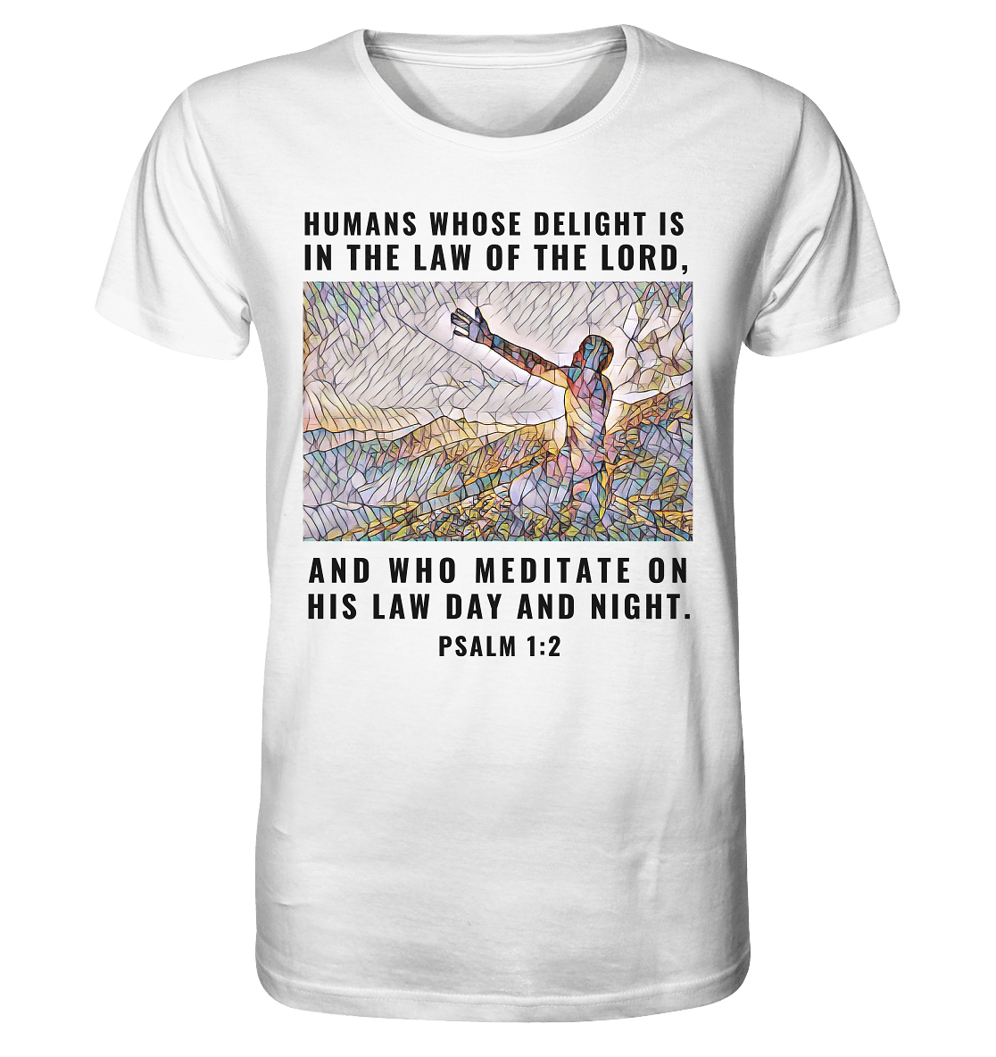 Psalm 1:2 - Organic Shirt - Weggefährten Mindset