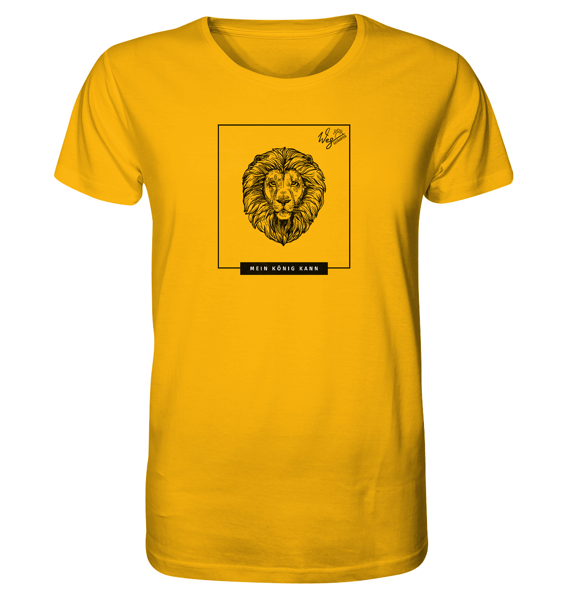 Mein König kann - Organic Shirt - Weggefährten Mindset