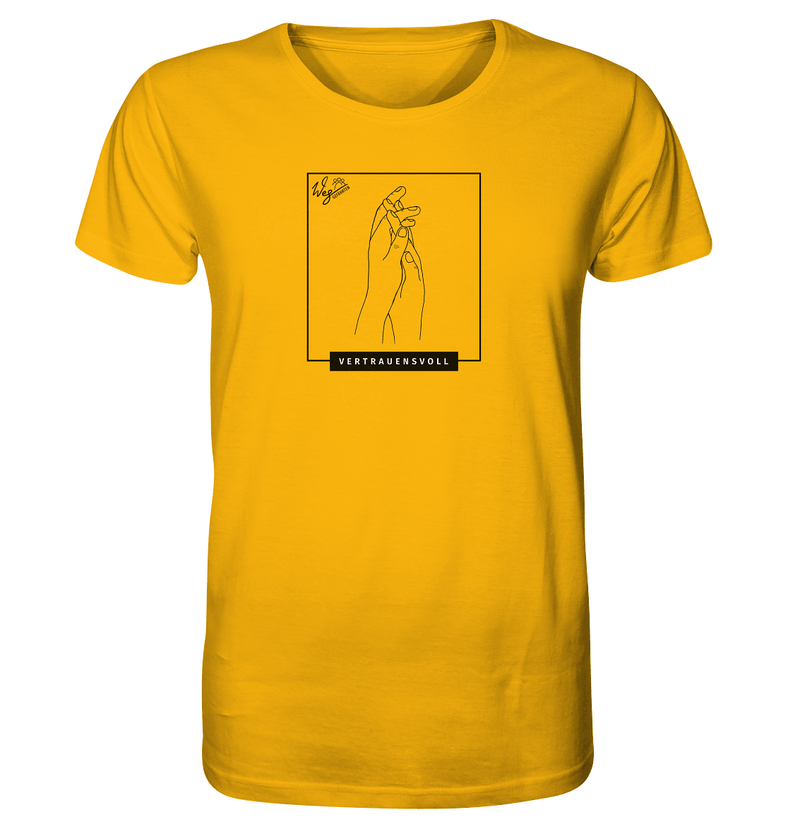 Vertrauensvoll - Organic Shirt - Weggefährten Mindset