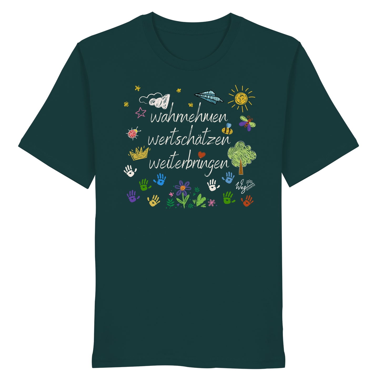 WERTE bunt - Tanja (NICHT Veröffentlichen) - Organic Shirt.