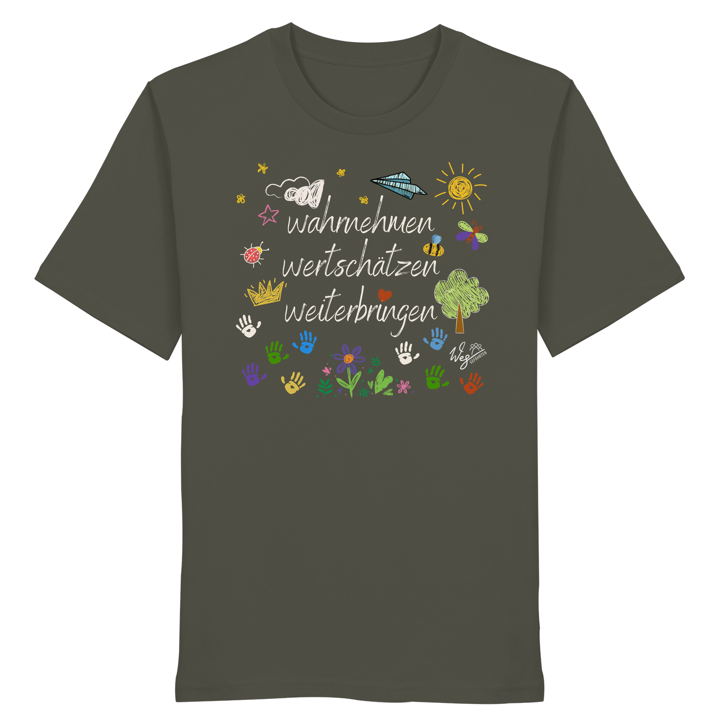 WERTE bunt - Tanja (NICHT Veröffentlichen) - Organic Shirt.