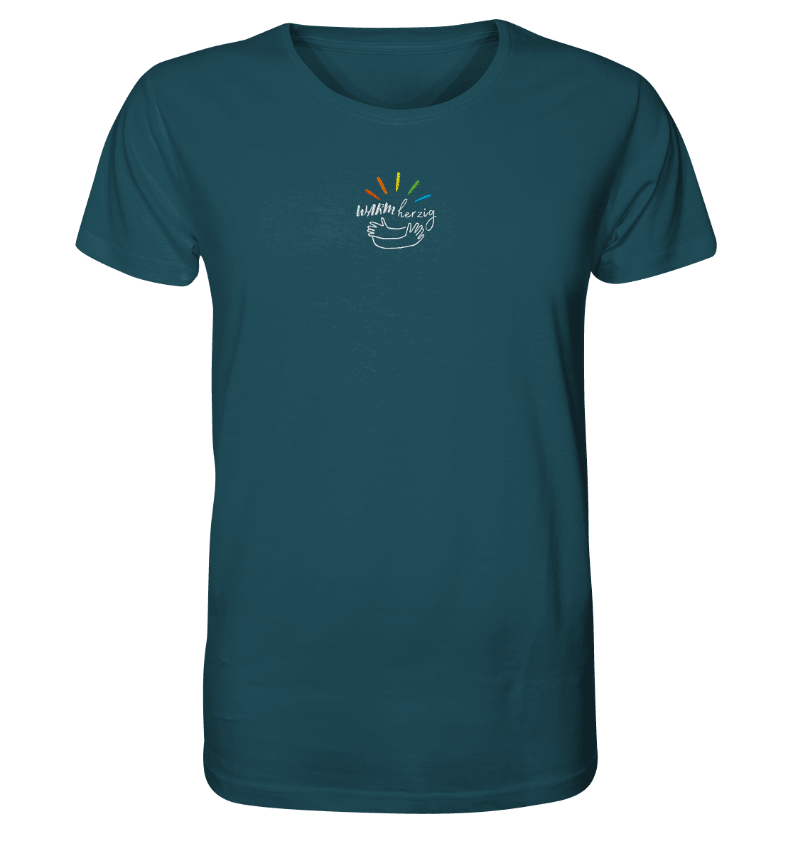 Warmherzig - Organic Shirt (Stick) - Weggefährten Mindset