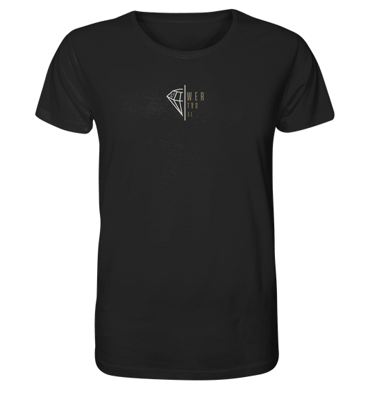WERTVOLL Diamant (Stick) - Organic Shirt (Stick) - Weggefährten Mindset