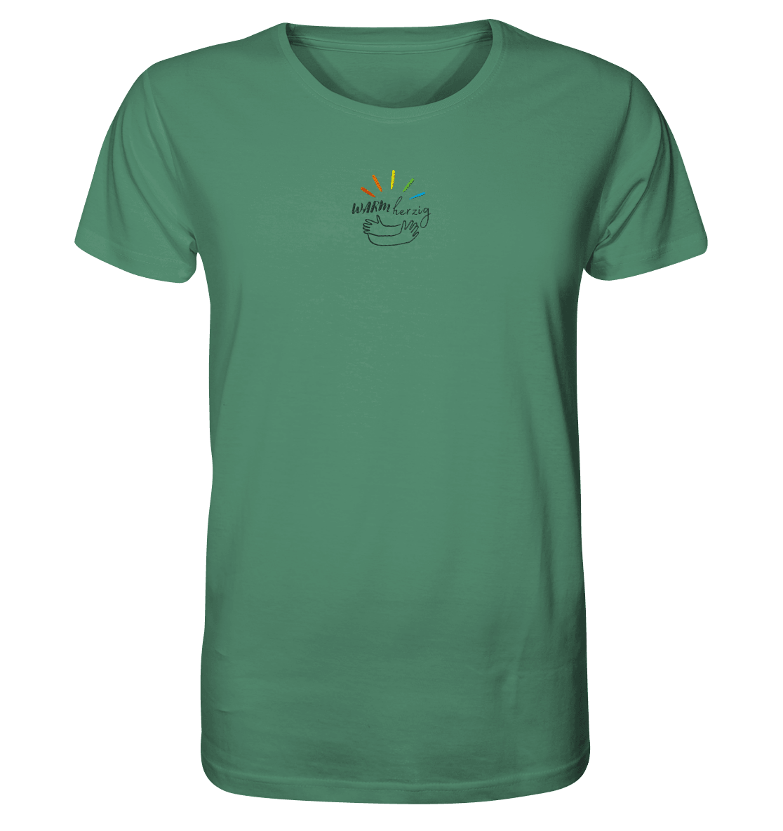 Warmherzig - Organic Shirt (Stick) - Weggefährten Mindset
