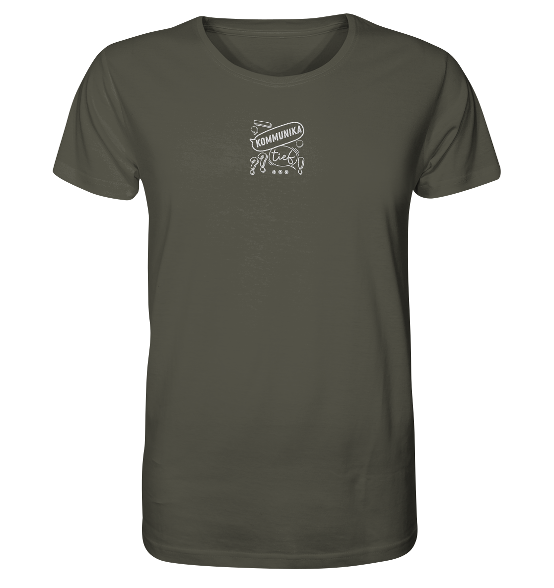 KommunikaTIEF - Organic Shirt (Stick)