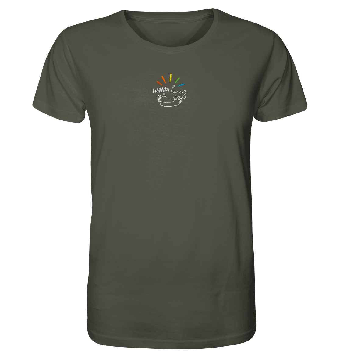 Warmherzig - Organic Shirt (Stick) - Weggefährten Mindset