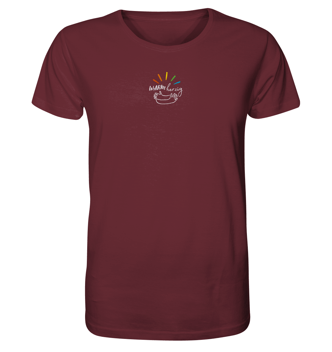 Warmherzig - Organic Shirt (Stick) - Weggefährten Mindset