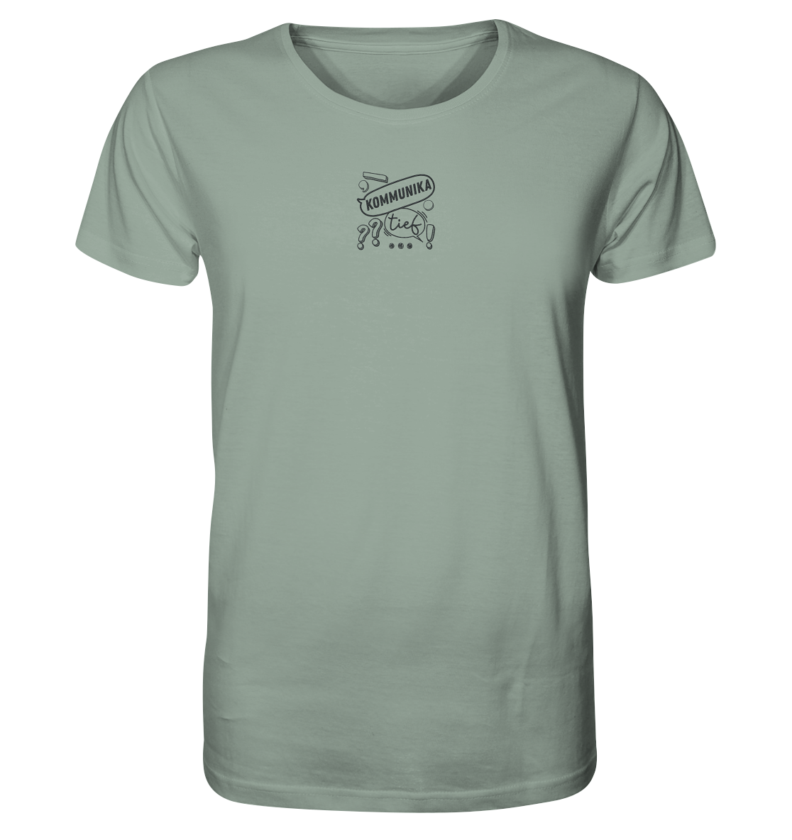 KommunikaTIEF - Organic Shirt (Stick)