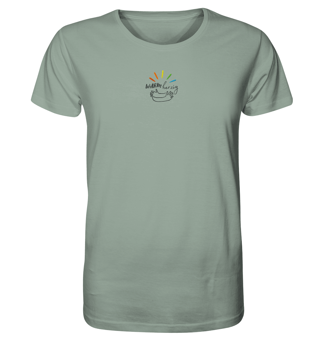 Warmherzig - Organic Shirt (Stick) - Weggefährten Mindset