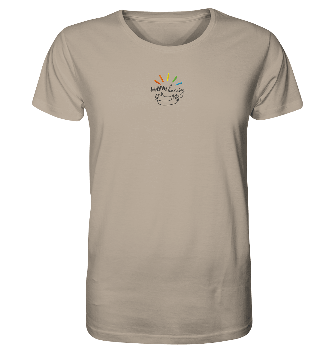 Warmherzig - Organic Shirt (Stick) - Weggefährten Mindset