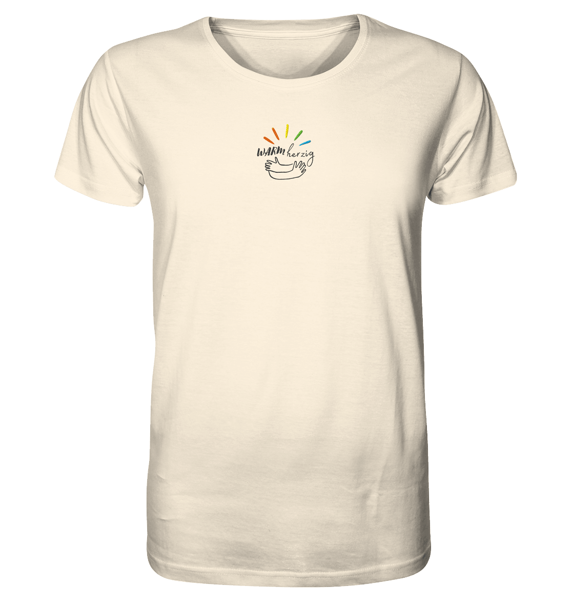 Warmherzig - Organic Shirt (Stick) - Weggefährten Mindset