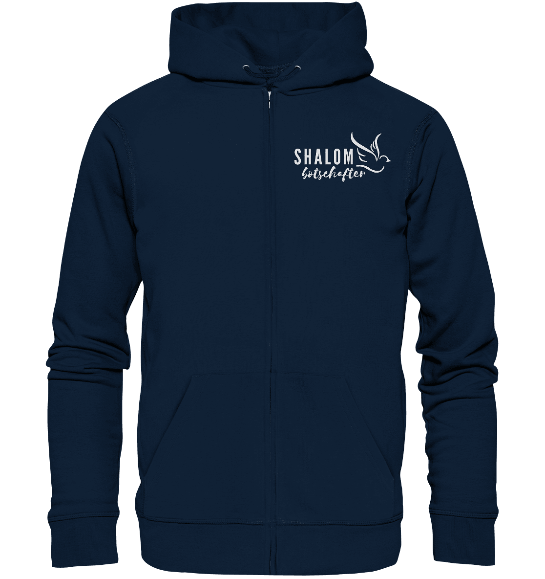 SHALOMbotschafter - Organic Zipper - Weggefährten Mindset