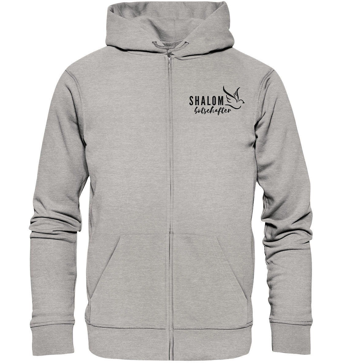 SHALOMbotschafter - Organic Zipper - Weggefährten Mindset