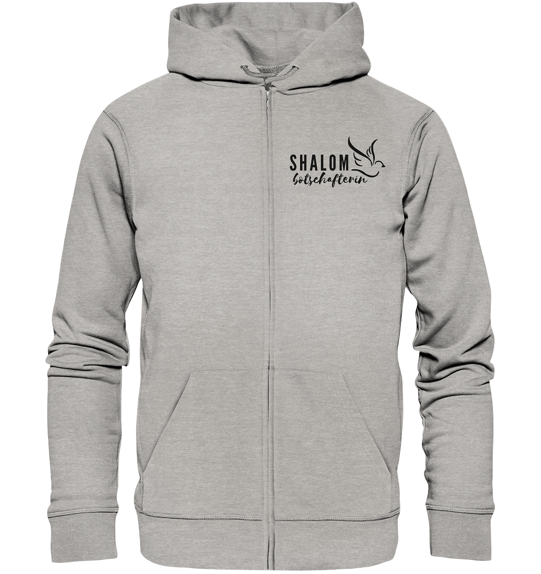 SHALOMbotschafterin - Organic Zipper - Weggefährten Mindset