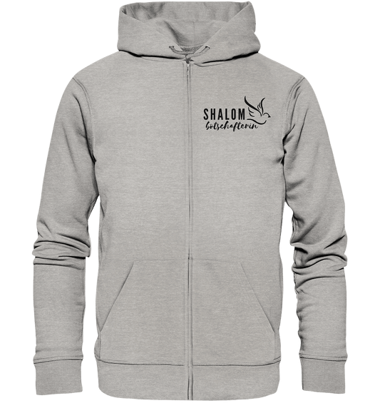 SHALOMbotschafterin - Organic Zipper - Weggefährten Mindset