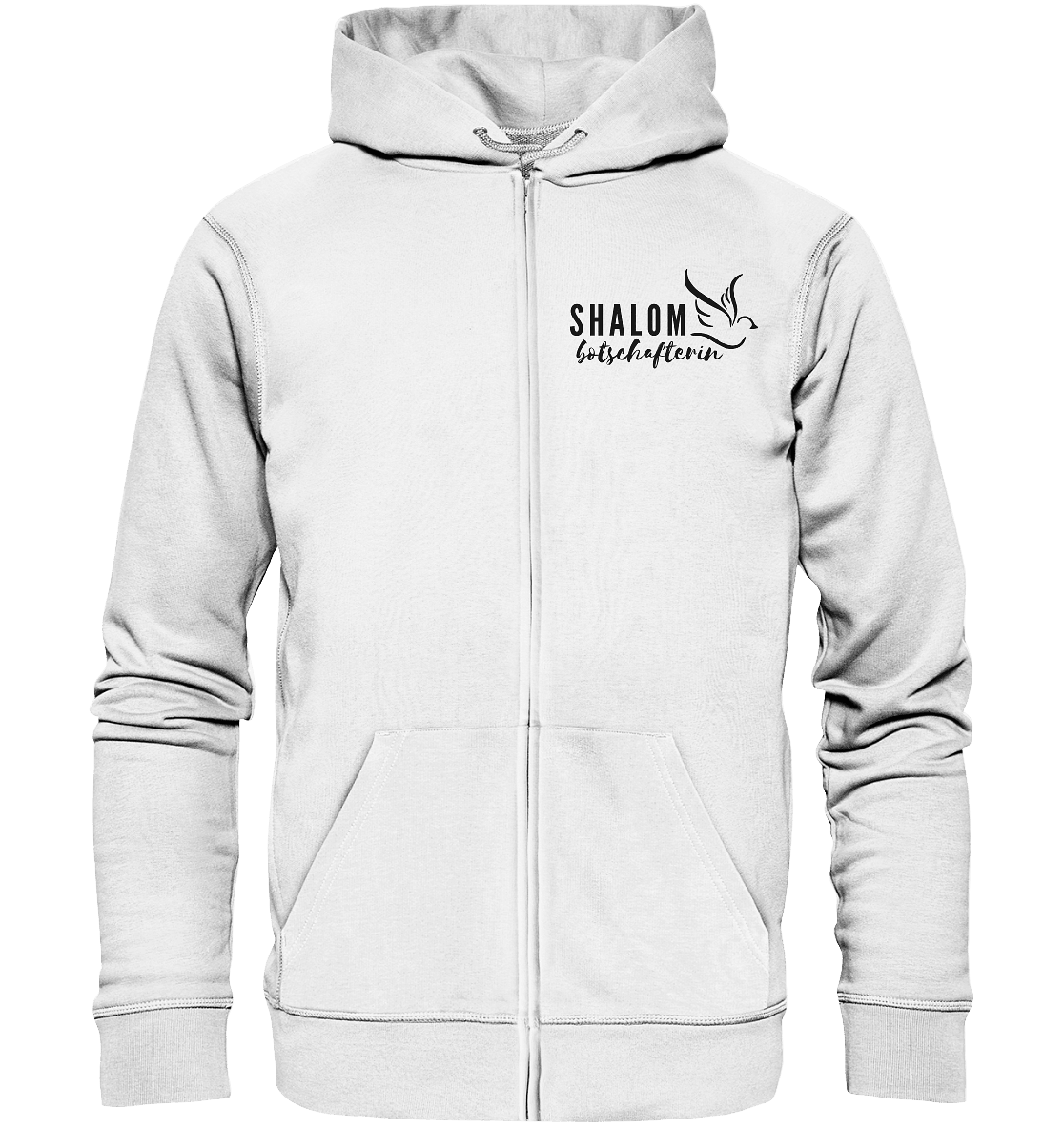 SHALOMbotschafterin - Organic Zipper - Weggefährten Mindset