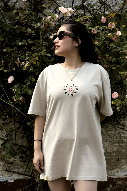 Voll Liebe - Organic Oversize Shirt (Stick)