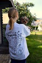 Weggefährte (Hund) - Organic Oversize Shirt
