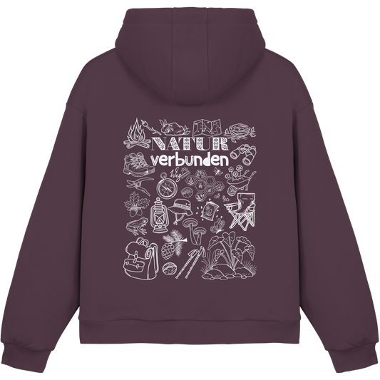 Naturverbunden  - Fluffy Boxcut Hoodie