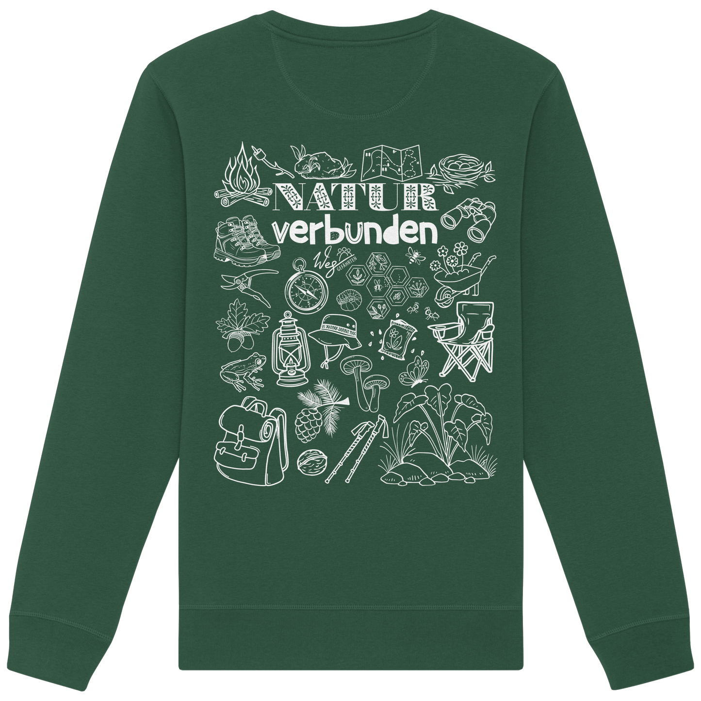 Naturverbunden  - Organic Basic Unisex Sweatshirt