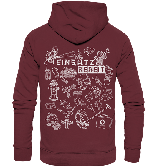 Einsatzbereit - Organic Hoodie