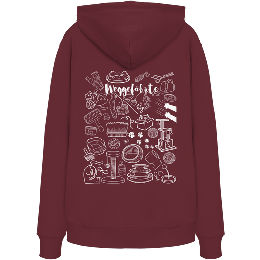 Weggefährte (Katze) - Organic Hoodie