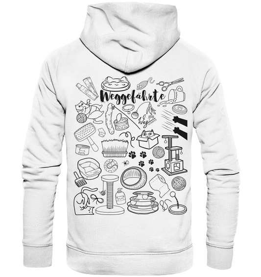 Weggefährte (Katze) - Organic Hoodie