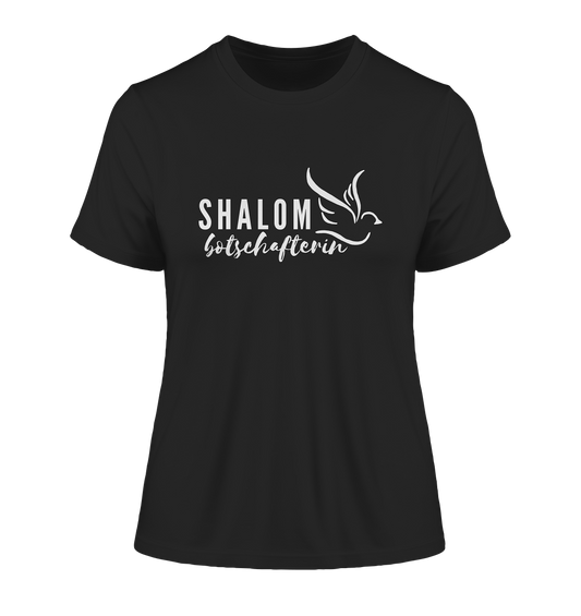 SHALOM Botschafterin - Fitted Ladies Organic Shirt