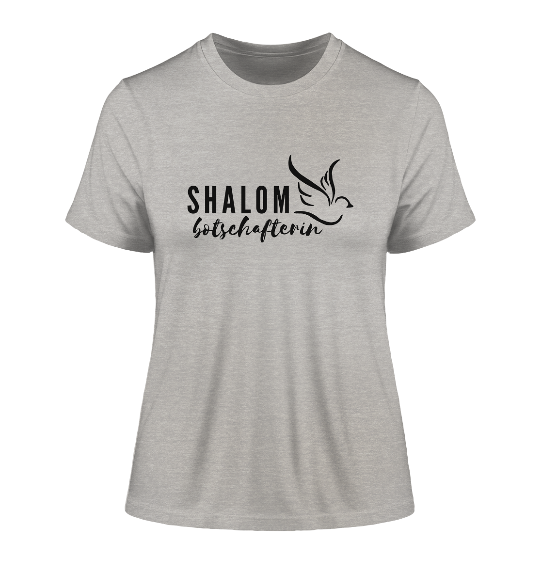 SHALOM Botschafterin - Fitted Ladies Organic Shirt