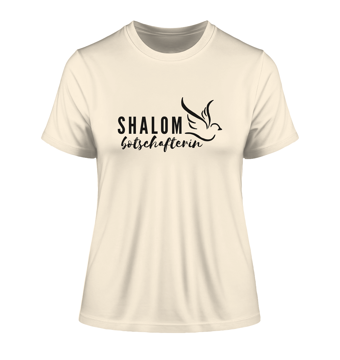 SHALOM Botschafterin - Fitted Ladies Organic Shirt