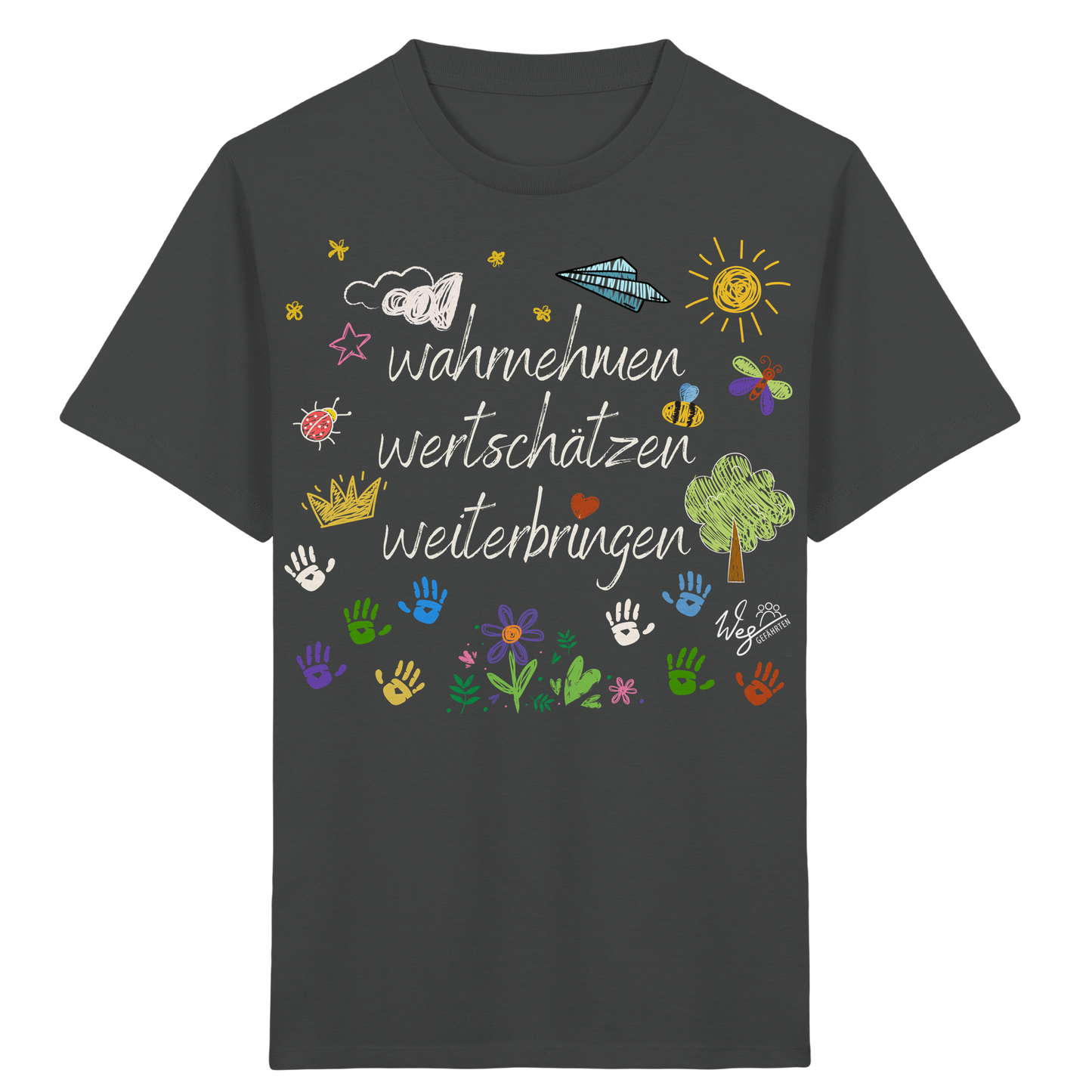 WERTE bunt  - Kids Organic Shirt.