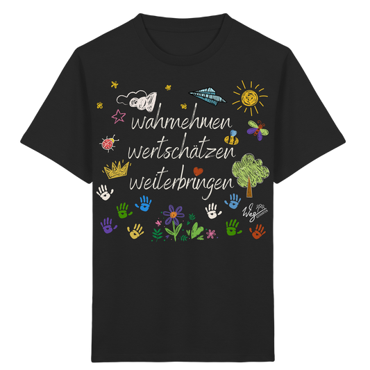 WERTE bunt  - Kids Organic Shirt.