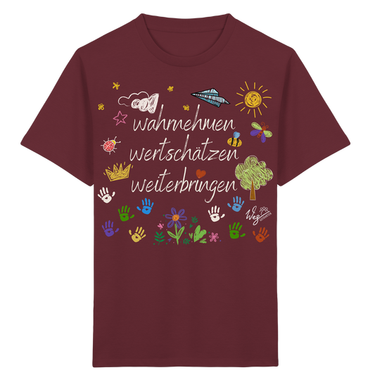 WERTE bunt  - Kids Organic Shirt.